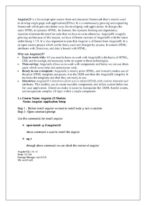 Ajsrecord - Practical material - AngularJS is a Javascript open-source ...