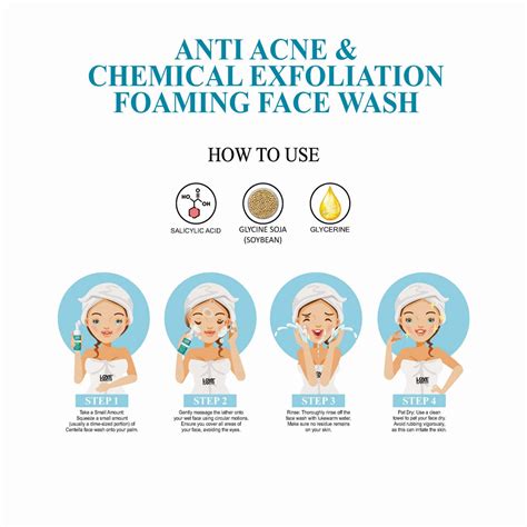 Buy ANTI ACNE & CHEMICAL EXFOLIATION FOAMING FACE WASH Online & Get ...