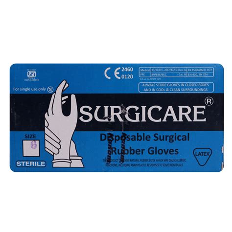 Kanam Latex Gloves Surgicare 6, 1 Pair Price, Uses, Side Effects ...