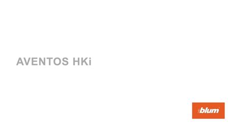 AVENTOS HKi | Blum