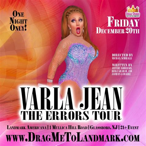 Varla Jean Merman at Manship Theatre: Shaw Center for the Arts, Manship ...