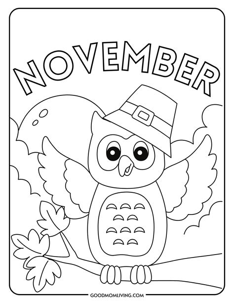 November Coloring Pages - November Coloring Pages Free Printable | Fall ...