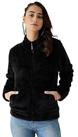 ORIEX THE ORIGINAL FASHION Girls Wool Self-Design Jacket-96 Black 11-12 ...