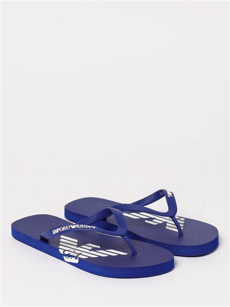 EMPORIO ARMANI SWIMWEAR: Shoes men - Royal Blue | Emporio Armani ...