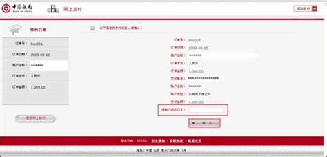 中国银行网上支付流程 - 服务大厅 - 支付宝