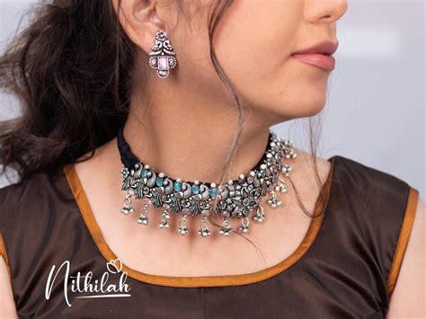 How to Pair Oxidised Jewellery with India Wear – Nithilah