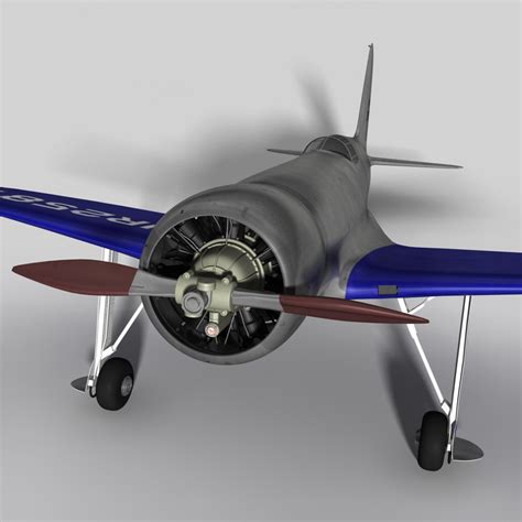 Hughes H-1 Racer 3D Model $79 - .3ds .c4d .fbx .lwo .ma .max .obj - Free3D