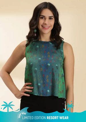 Buy Printed Kaftan Tops Online in India – IshqME