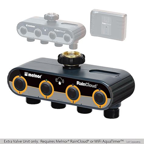 Melnor 4 Output Port Digital Hose End Timer in the Hose-End Water ...