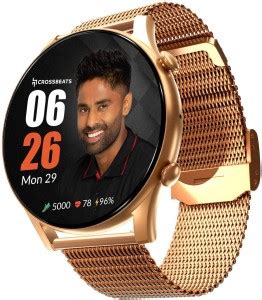 CrossBeats Apex Regal 1.43" AMOLED SmartWatch with Bluetooth Calling ...