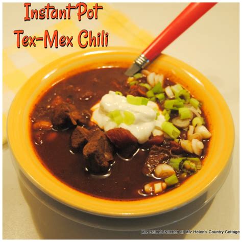 Instant Pot Tex-Mex Chili