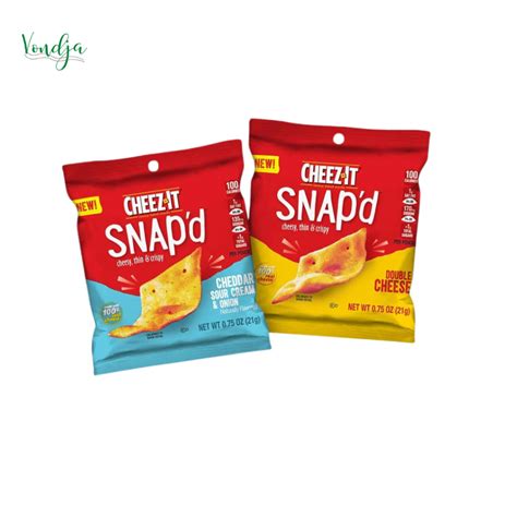 Jual Cheez It Snapd Crackers Double Cheese Mini Size Snack Import 21 ...