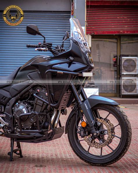 Complete Crash Guard Kit for Honda NX 500 | Old School Customs