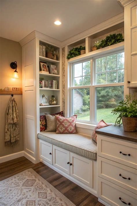 15 Inspiring Window Nook Ideas: Elegant Window Seat Designs with Hidden ...