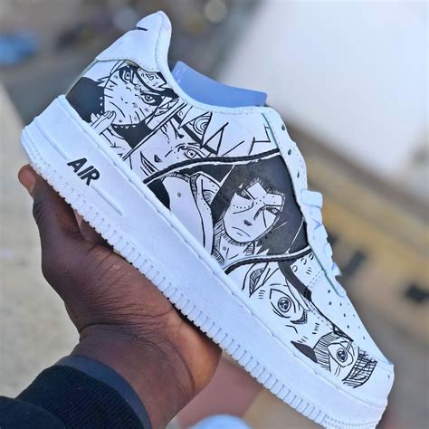 NARUTO Air Force 1 Custom | Air force 1 custom, Custom sneakers, Custom air force 1