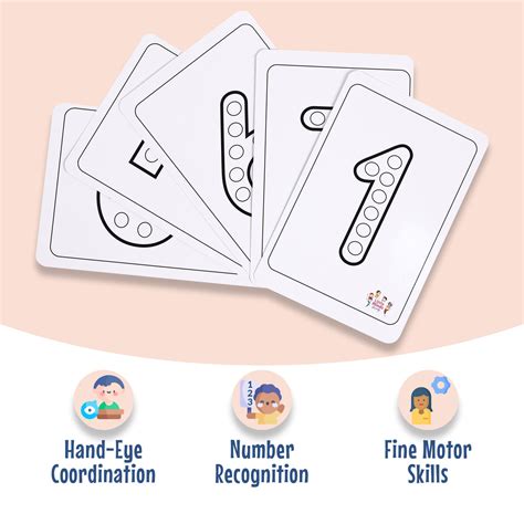 Number Dot Sticker Sheet – Little Minds At Work