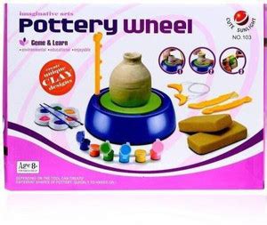 RTW COLLECTIONS High Quality Pottery Wheel Game with Colors, Stencils ...