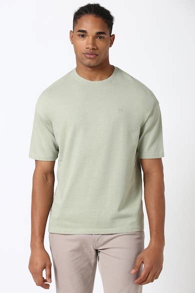 Buy Men Green Graphic Print Round Crew Neck T-shirt Online - 39735070 ...