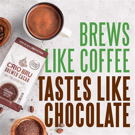 CrioBru Crio Bru Brewed Cacao Ghana French Roast 1.5lb India | Ubuy