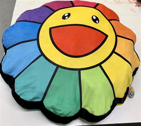 Takashi Murakami Takashi Murakami - Flower Pillow - Plush 4FT/1M | Grailed