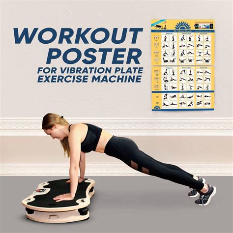 Full Body Vibration Exercise Chart: Ultimate Workout Poster For ...