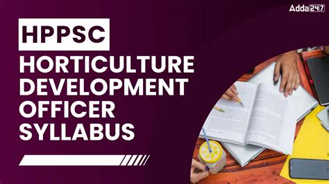 HPPSC HDO Syllabus 2025, Check Exam Pattern and Syllabus