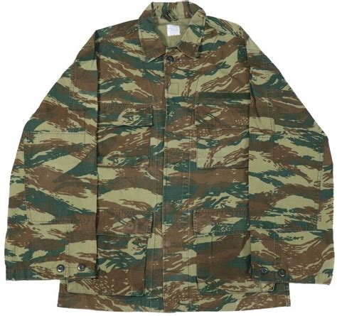 Greek Lizard Camo Military Jacket Uniform Greece BDU … - Gem - camouflage of lizard