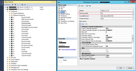 SQL Recovery Model 的图像结果