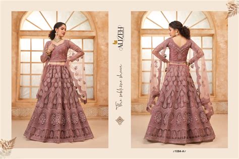 Alizeh Bridal Heritage Vol 3 Color Saga Designer Lehenga Choli