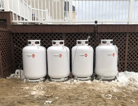Above Ground Propane Tank Sizes