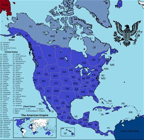 American Empire Map