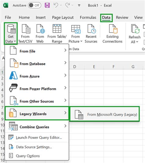 Image result for How to Add Query in Excel