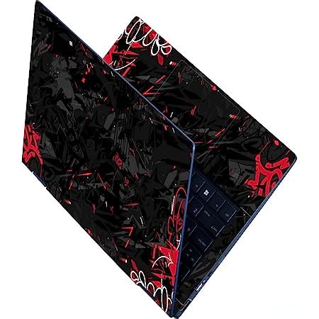 Dzazner HD Printed Full Body Laptop Skin Sticker Vinyl Fits Size Upto ...