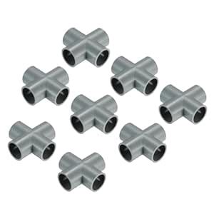 MECCANIXITY PVC Conduit Coupler Elbow Pipe Fittings Pvc Pipe Connectors ...