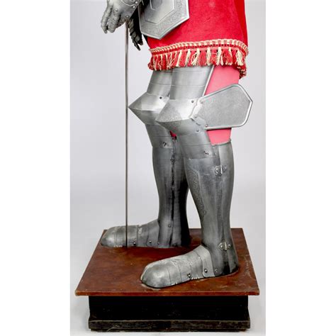 Medieval Style Full-Body Size Embossed Metal Suit of Armor or Armour ...