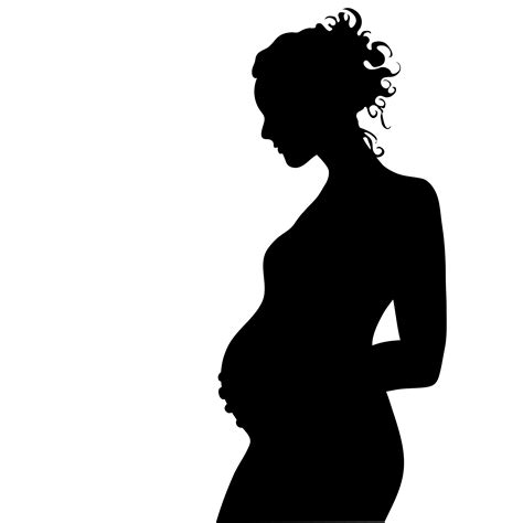 Pregnancy Clip Art Silhouette
