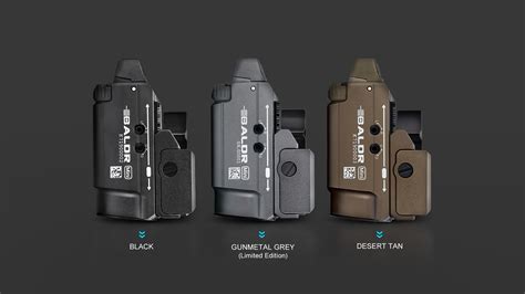 Baldr Mini Rechargeable Light with Green Laser Combo - Olight Official ...