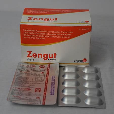 Zengut Capsules - Lactobacillus Acidophillius,Lactobacillus Rhamnosus ...