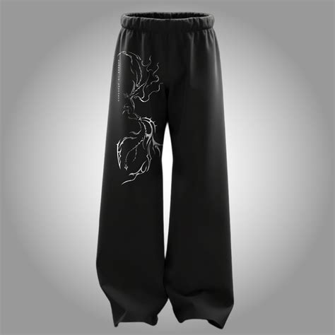 Phoenix Surge Unisex Straight Fit Baggy Pants | Raw & Rare Mythical ...