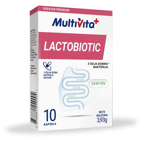 LactoBiotic kapsule - Multivita