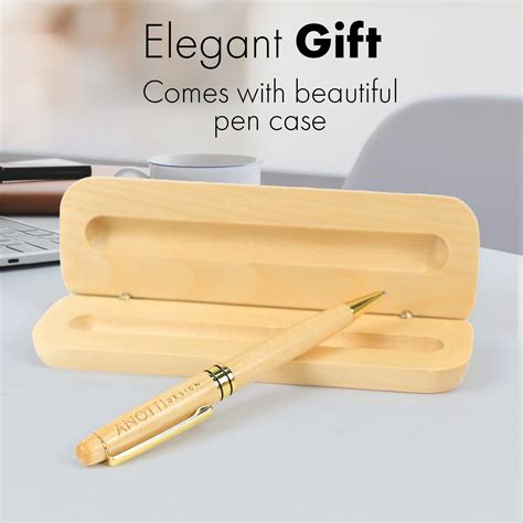 ANOTTI DESIGN-Luxury Wooden Ballpoint Pen Gift Set with Elegant Fancy ...