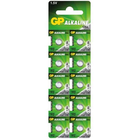 GP 192/G3 - алкални батерии, блистер 10 броя | BATERIIKI.COM