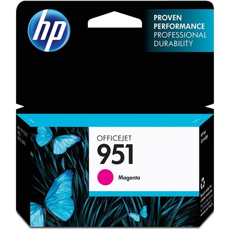 HP 951 Magenta Officejet Ink Cartridge CN051AN B&H Photo Video