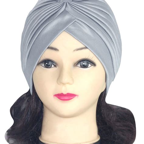 Buy Rong Yun Solid Multifunctional Turban Ear Cap Cap Cap Beauty Big ...