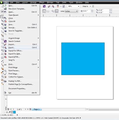 CorelDRAW 12 File Open 的图像结果