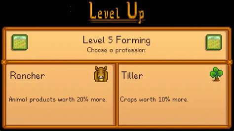 Stardew Valley Rancher Vs Tiller: Which Profession Is Better ...