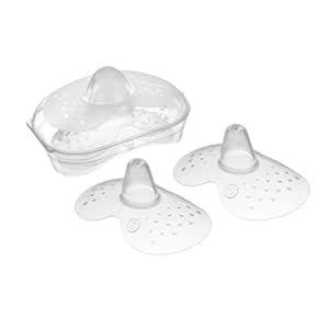 Buy MAM Breastfeeding Nipple Shields with Sterilizing Storage Case ...