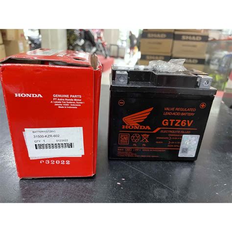 Honda Genuine Stock Battery for Click/Beat Fi V2/ADV150/Airblade/XR150/CBR150/RS150/SUPRA GTR ...