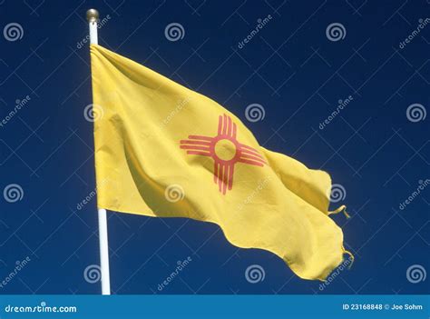 State Flag of New Mexico stock photo. Image of north - 23168848