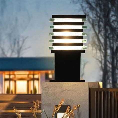 WHITERAY Waterproof Outdoor Gate Lightt Lamp for Enteryway Modern ...